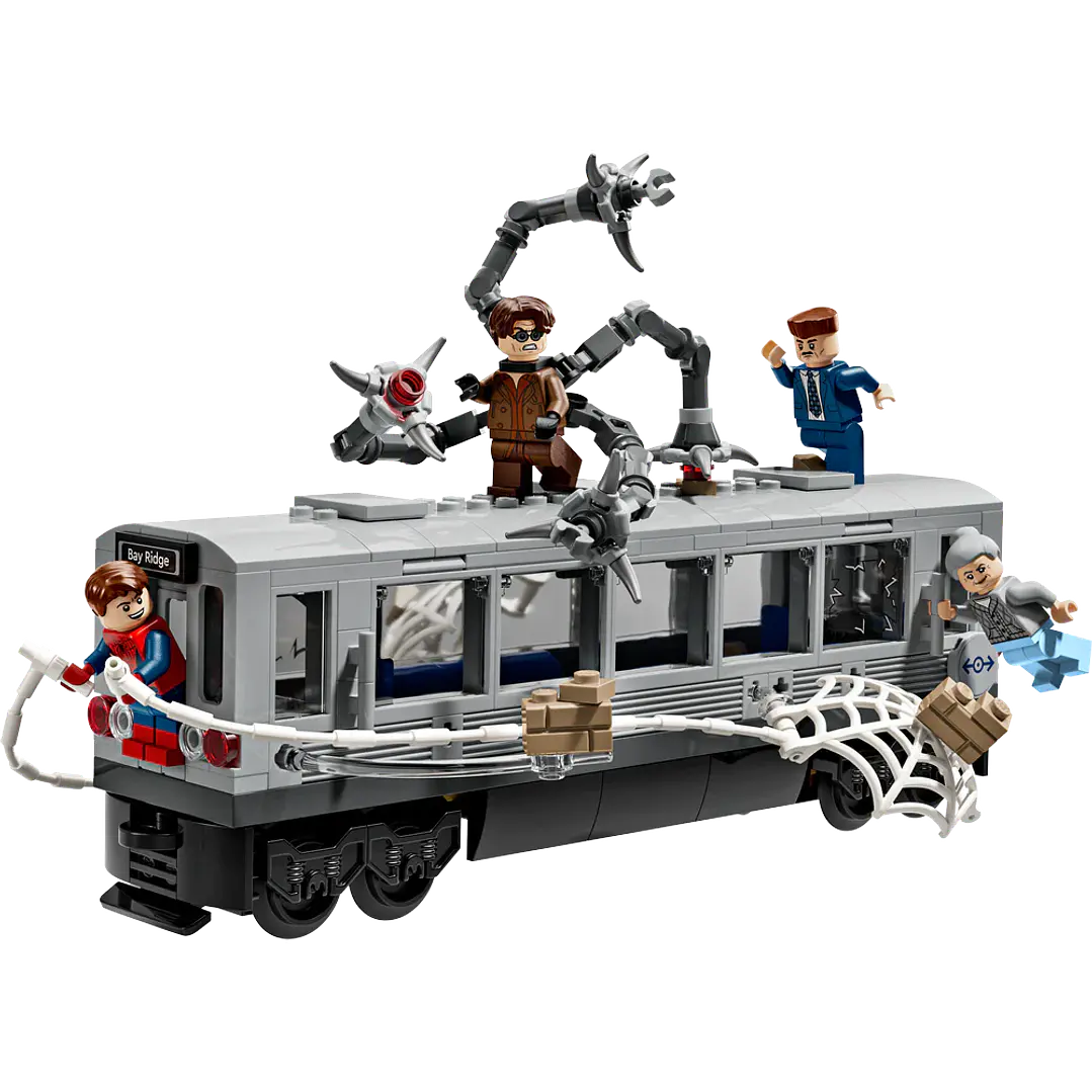 LEGO 76321: Spider-Man vs. Doc Ock: Escena del Tren Subterráneo 2