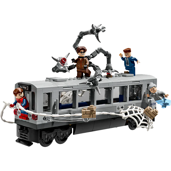 LEGO 76321: Spider-Man vs. Doc Ock: Escena del Tren Subterráneo 2
