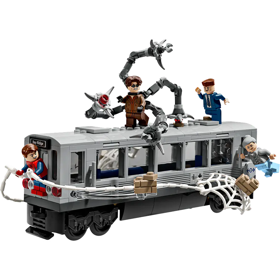 LEGO 76321: Spider-Man vs. Doc Ock: Escena del Tren Subterráneo 2
