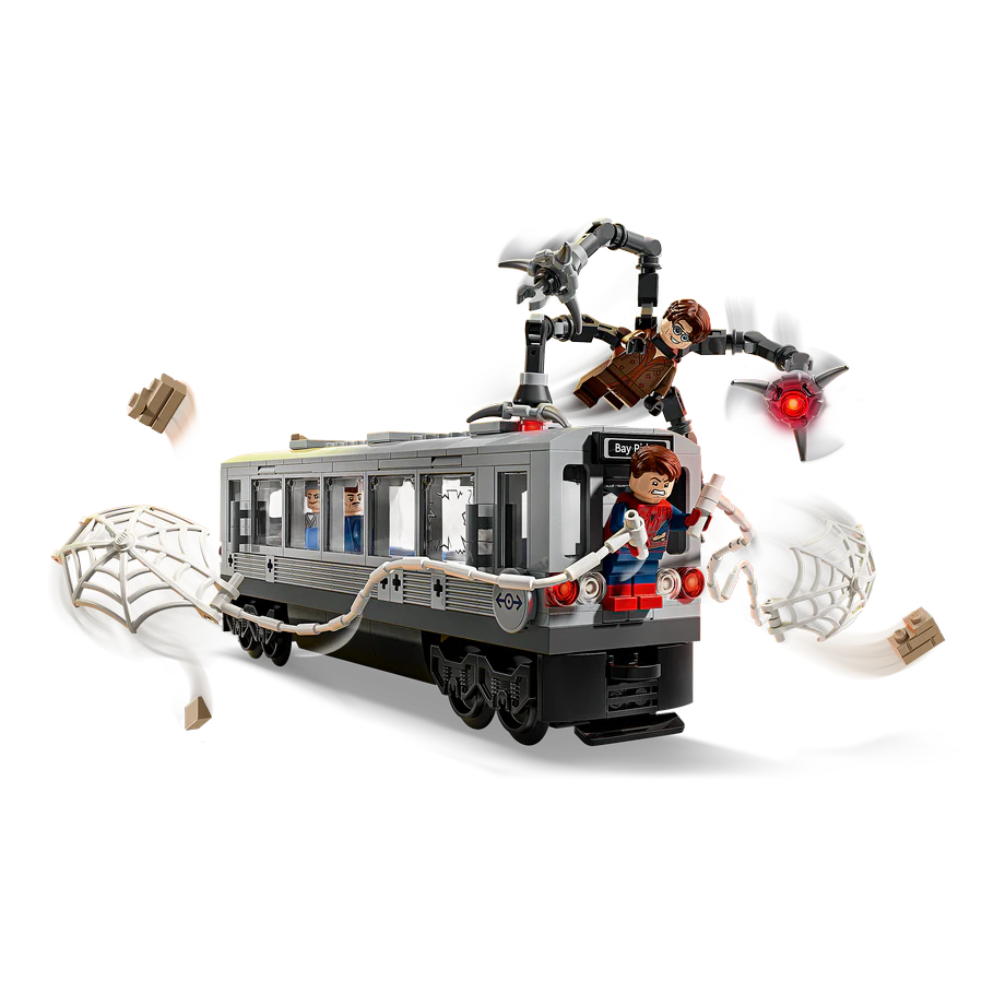 LEGO 76321: Spider-Man vs. Doc Ock: Escena del Tren Subterráneo 3