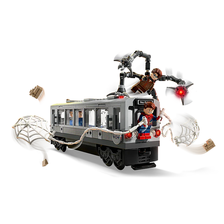 LEGO 76321: Spider-Man vs. Doc Ock: Escena del Tren Subterráneo 3