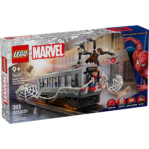 LEGO 76321: Spider-Man vs. Doc Ock: Escena del Tren Subterráneo