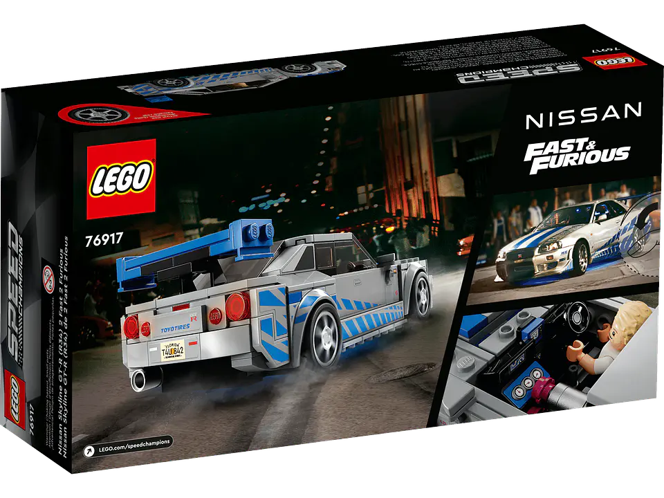 LEGO 76917: Nissan Skyline GT-R (R34) 3