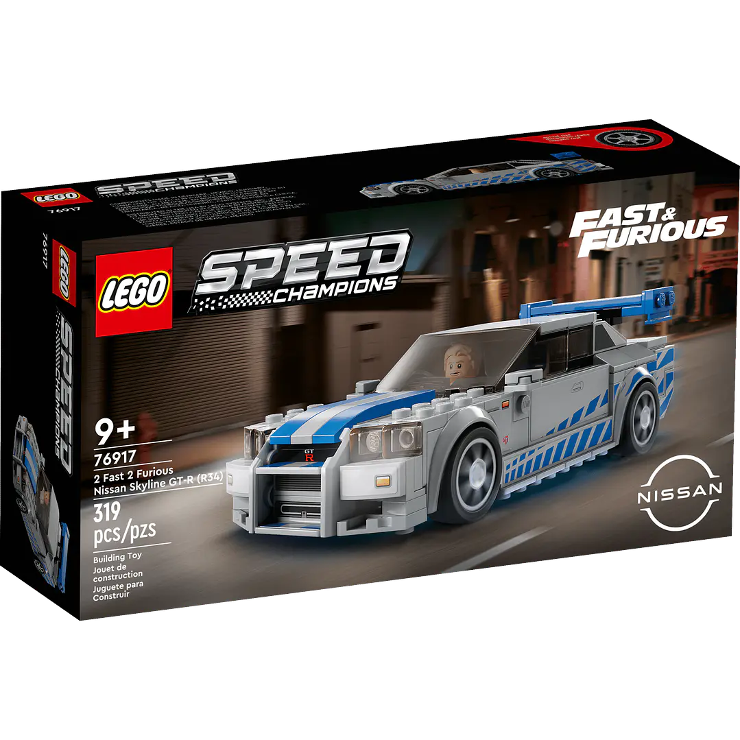 LEGO 76917: Nissan Skyline GT-R (R34) 1