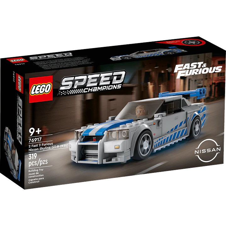 LEGO 76917: Nissan Skyline GT-R (R34) 1