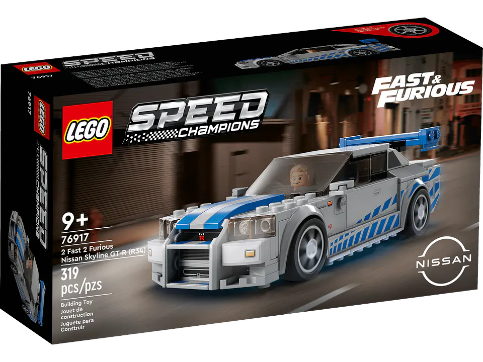 LEGO 76917: Nissan Skyline GT-R (R34) 1