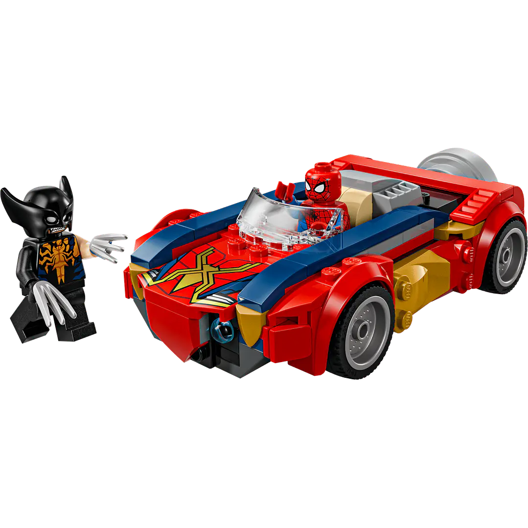 LEGO 76336: Auto de Spider-Man vs. Wolverine Venomizado 2