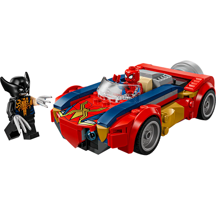 LEGO 76336: Auto de Spider-Man vs. Wolverine Venomizado 2