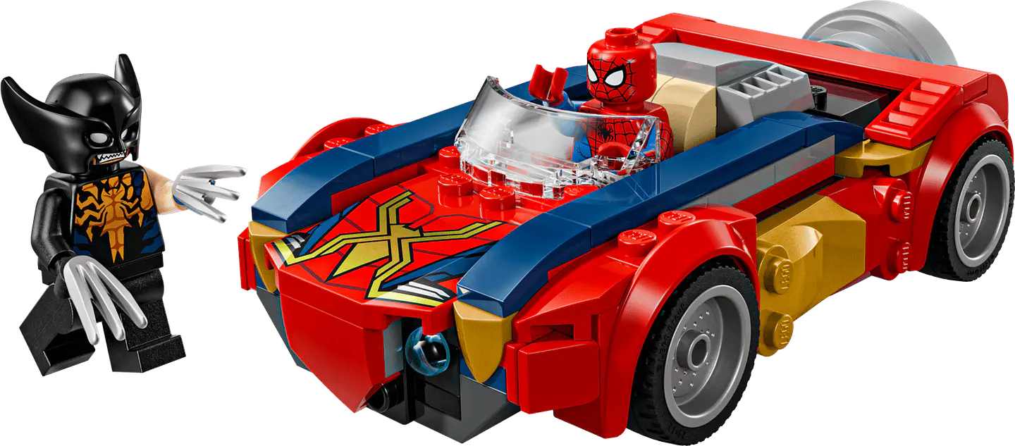 LEGO 76336: Auto de Spider-Man vs. Wolverine Venomizado 2