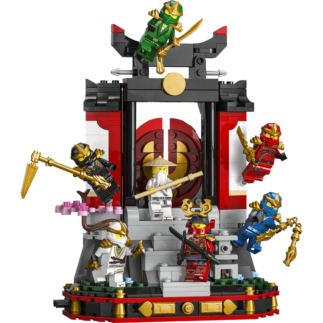 LEGO 71866: Exposición de Personajes Ninja - 15 aniversario 2