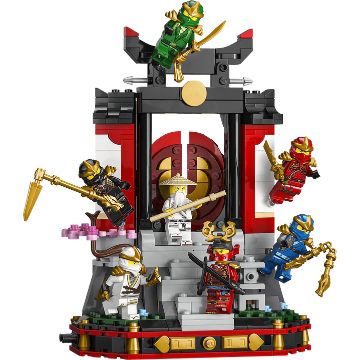 LEGO 71866: Exposición de Personajes Ninja - 15 aniversario 2