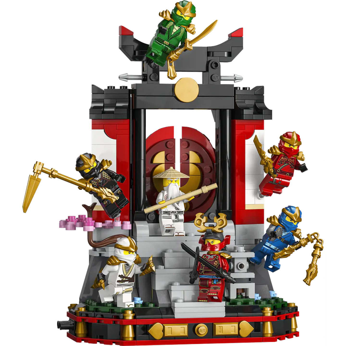 LEGO 71866: Exposición de Personajes Ninja - 15 aniversario 2