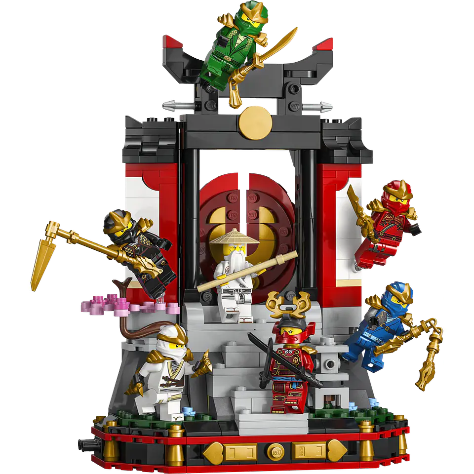 LEGO 71866: Exposición de Personajes Ninja - 15 aniversario 2