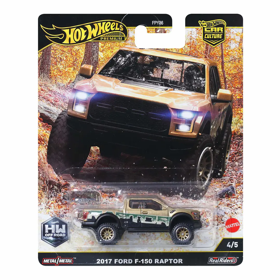 Hot Wheels Premium: 2017 Ford F-150 Raptor - Car Culture 1