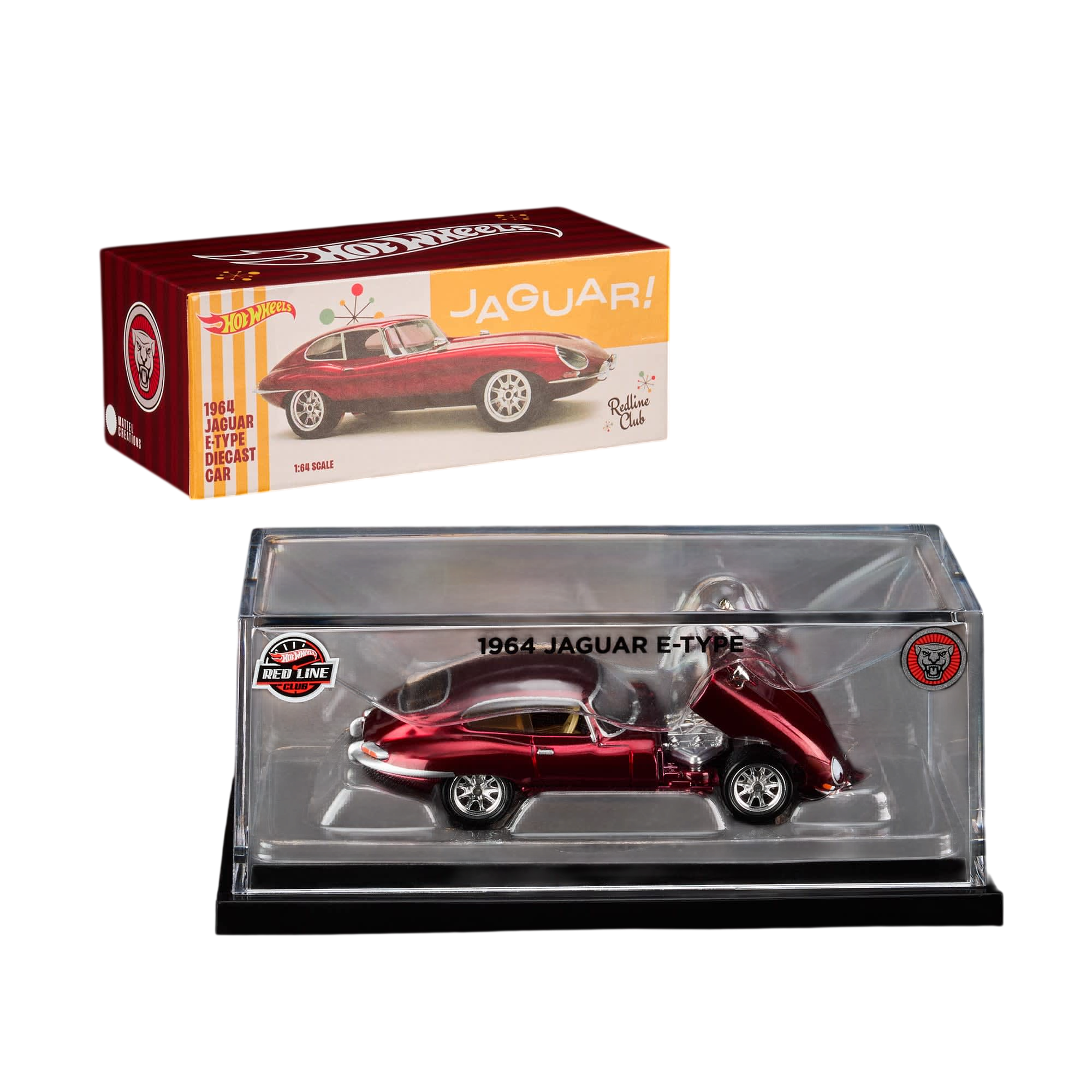 Hot Wheels: 1964 Jaguar E-type - RLC