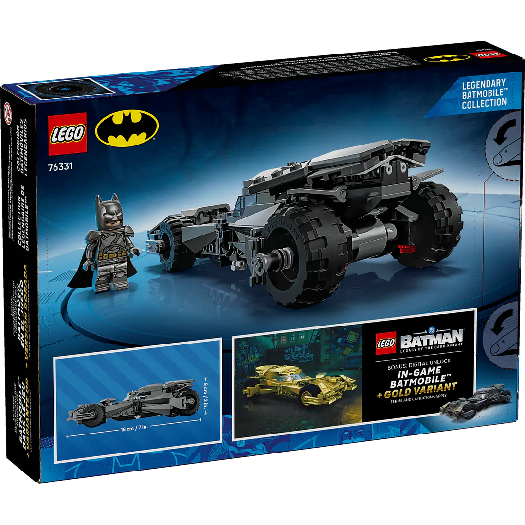 LEGO 76331: Batmóvil de Batman v Superman 2