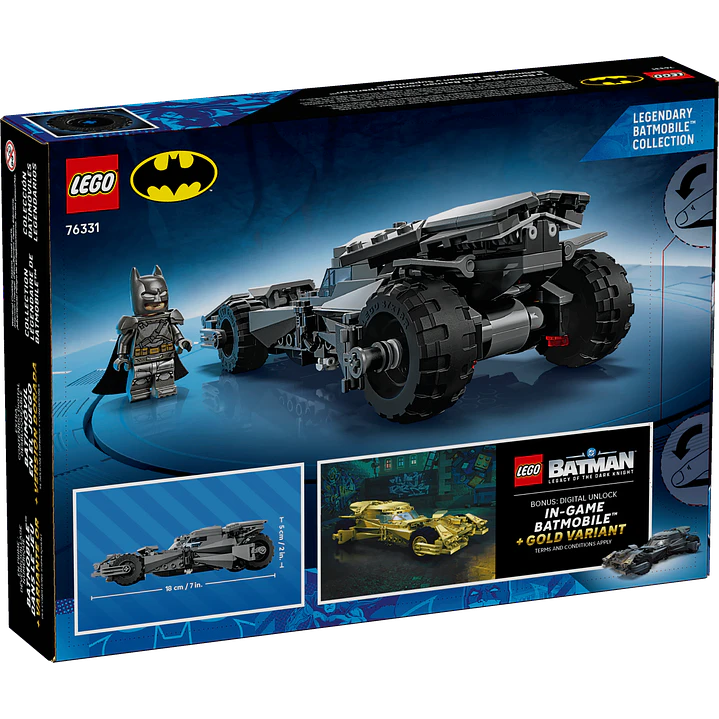 LEGO 76331: Batmóvil de Batman v Superman 2