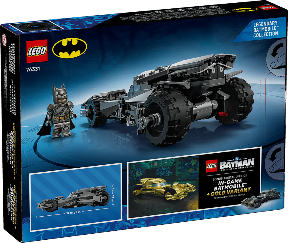 LEGO 76331: Batmóvil de Batman v Superman 2