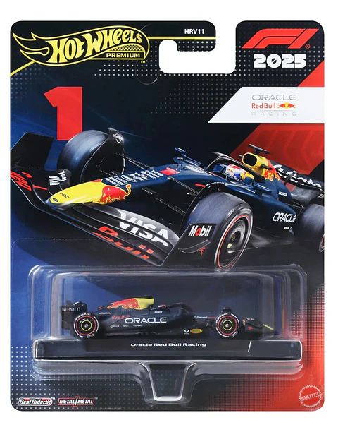 Hot Wheels Premium: F1 Team Car Max Verstappen - Oracle Red Bull Racing
