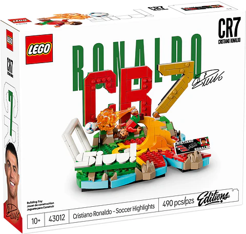 LEGO 43012: Cristiano Ronaldo: Fenómenos del Fútbol