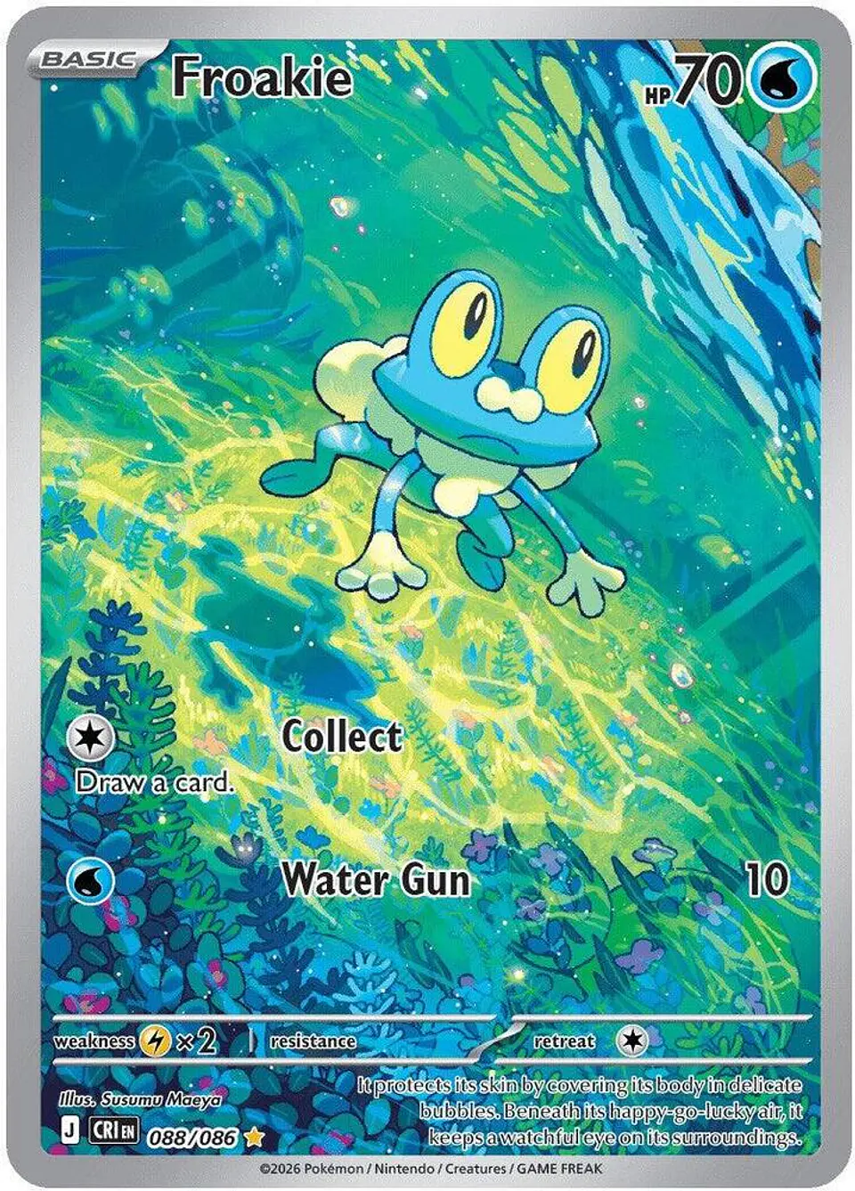 Pokémon TGC: Froakie -088/086- ME04: Chaos Rising (CRI) 1