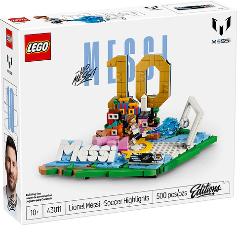 LEGO 43011: Lionel Messi: Fenómenos del Fútbol