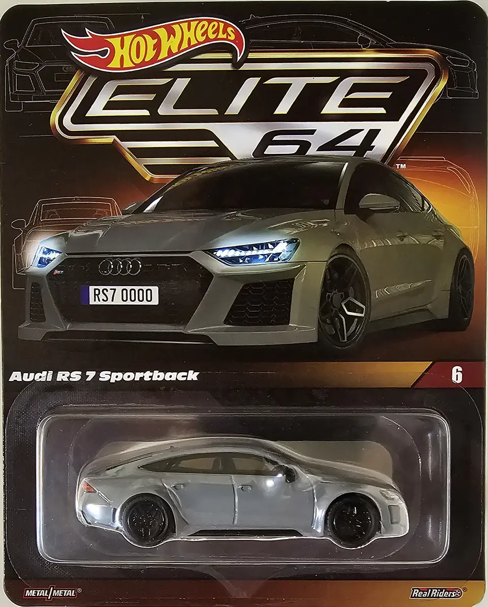 Hot Wheels: Audi RS7 Sportback - Elite 64 1