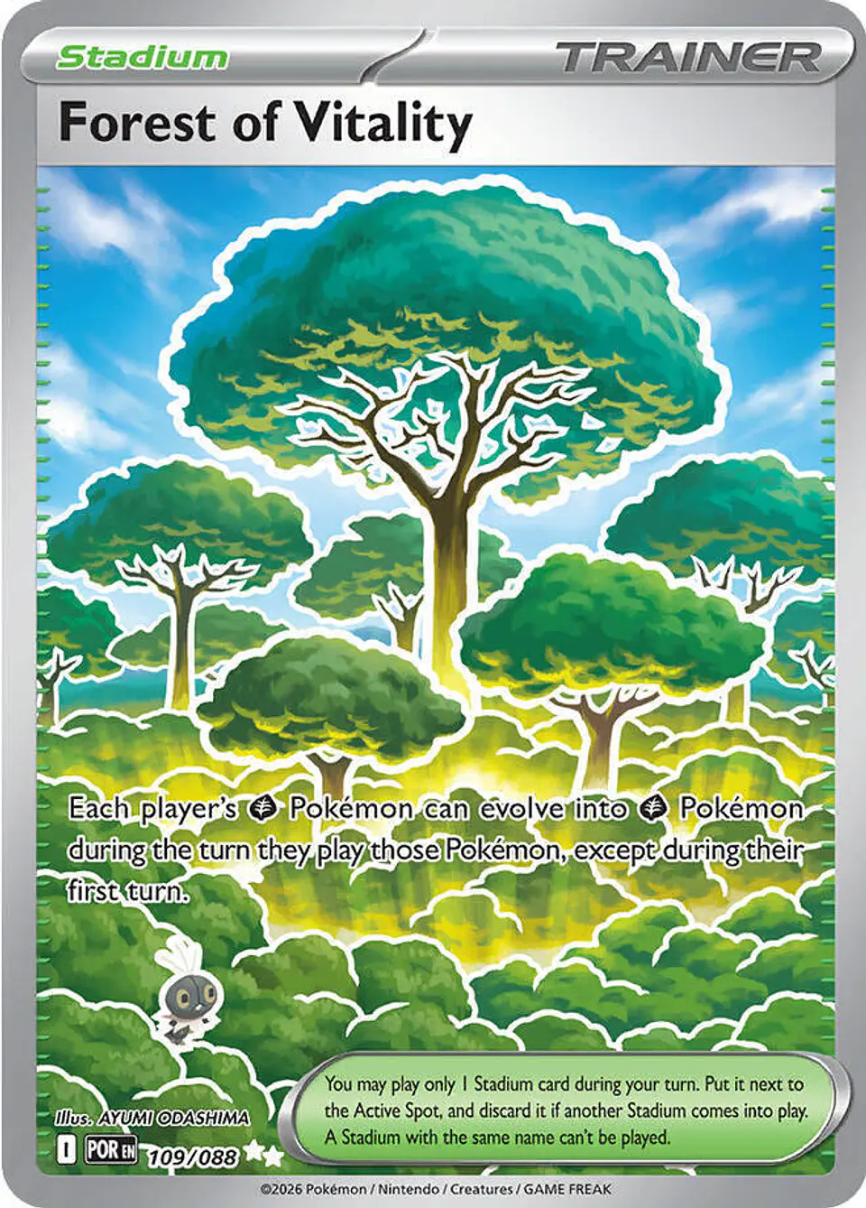 Pokémon TGC: Forest of Vitality -109/088- ME03: Perfect Order (POR) 1