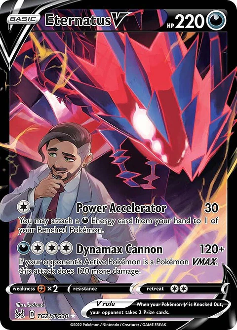Pokémon TCG: Eternatus V -TG21/TG30– Lost Origin Trainer Gallery (SWSH11: TG)