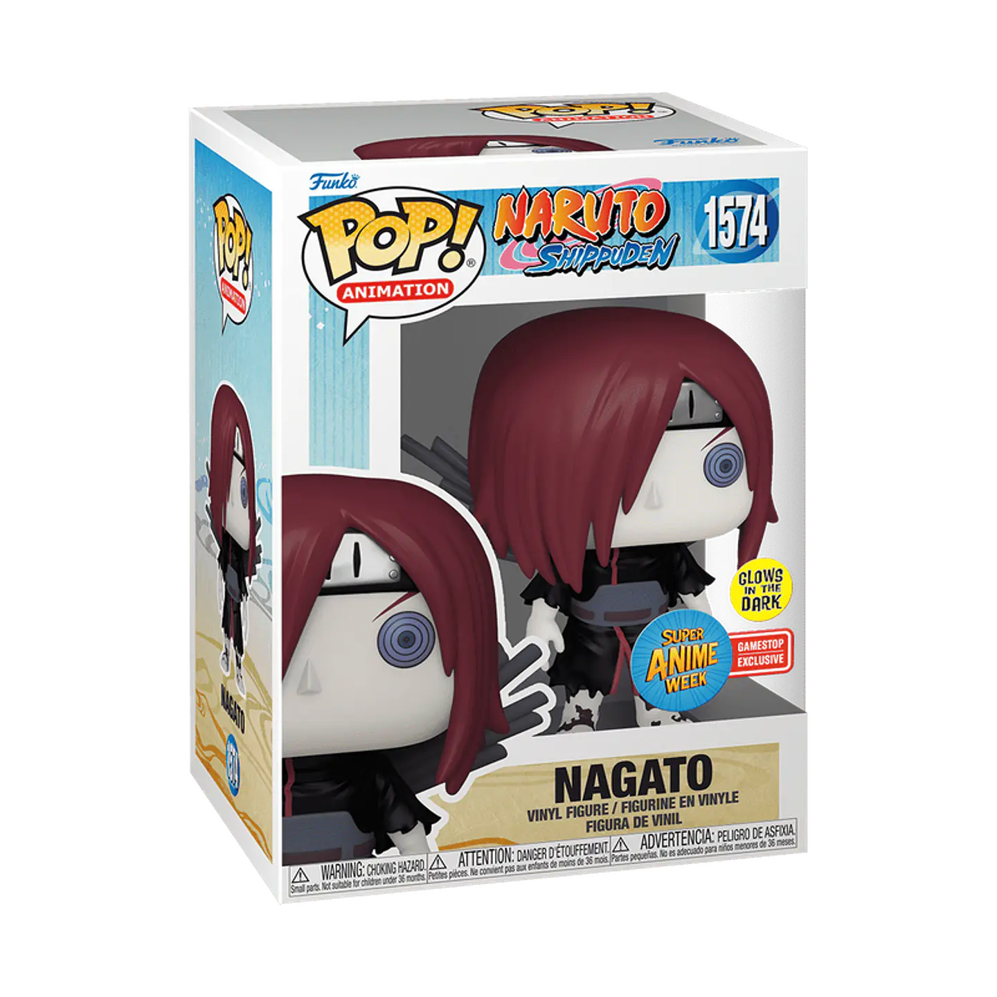 Funko Pop! Nagato (Glow in the dark) #1574 Special Edition - Naruto Shippuden 1