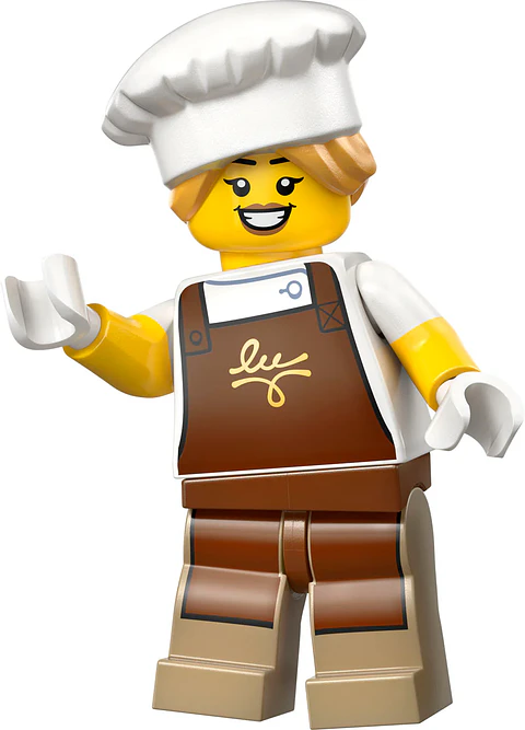 Lego Minifigura: Chocolatera - Serie 29