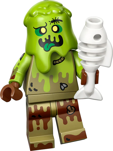 Lego Minifigura: Monstruo de la basura - Serie 29