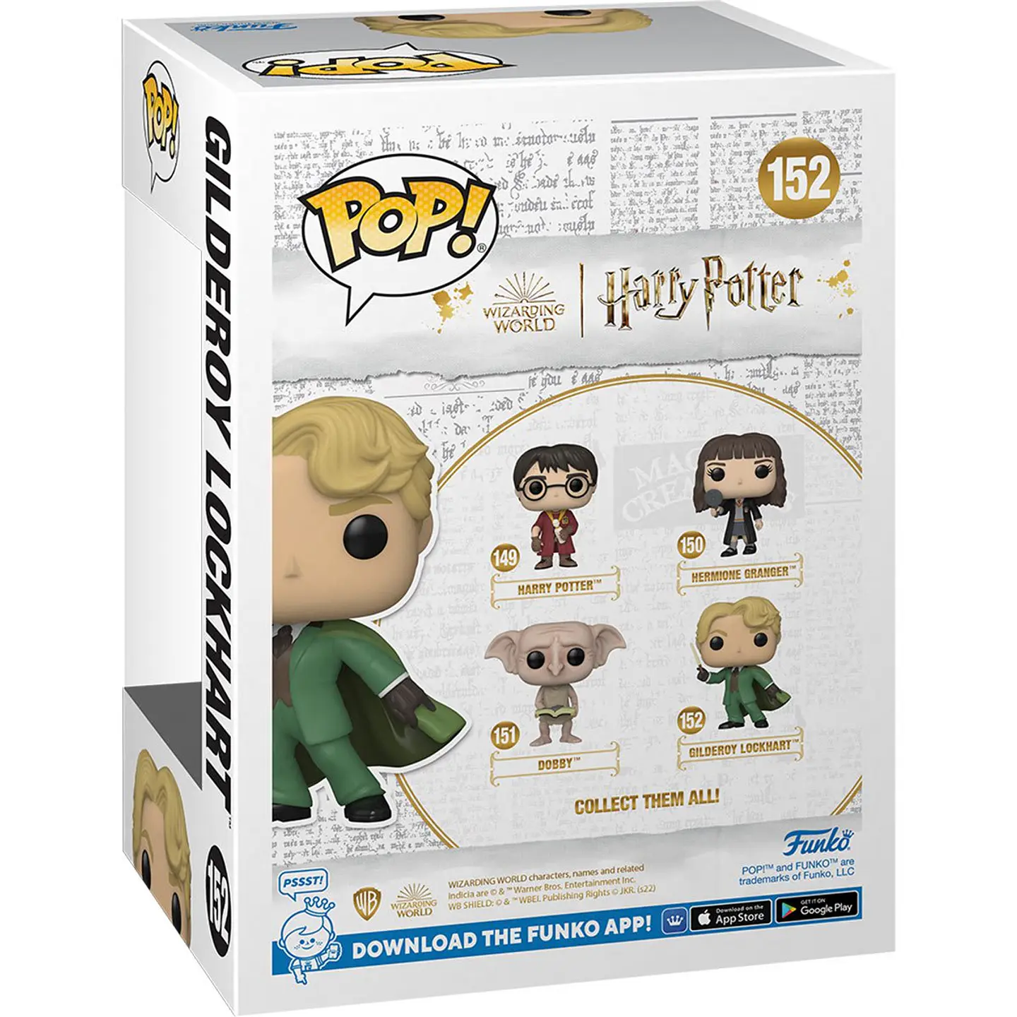Funko Pop! Gilderoy Lockhart #152 - Harry Potter 3