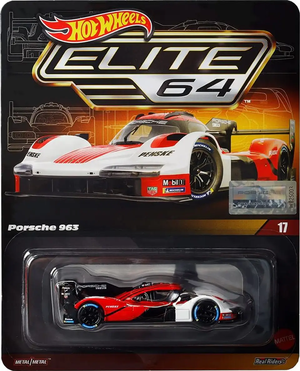 Hot Wheels: Porsche 963 - Elite 64 1