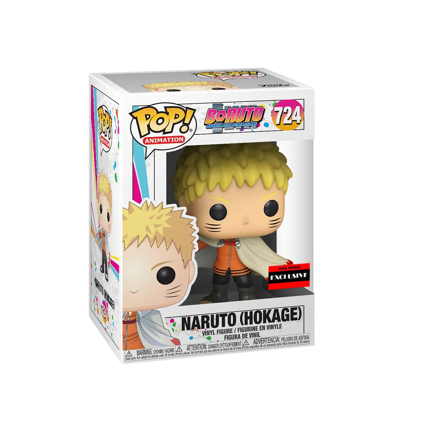 Funko Pop! Naruto (Hokage) #724 AAA Anime - Boruto: Naruto Next Generations 1