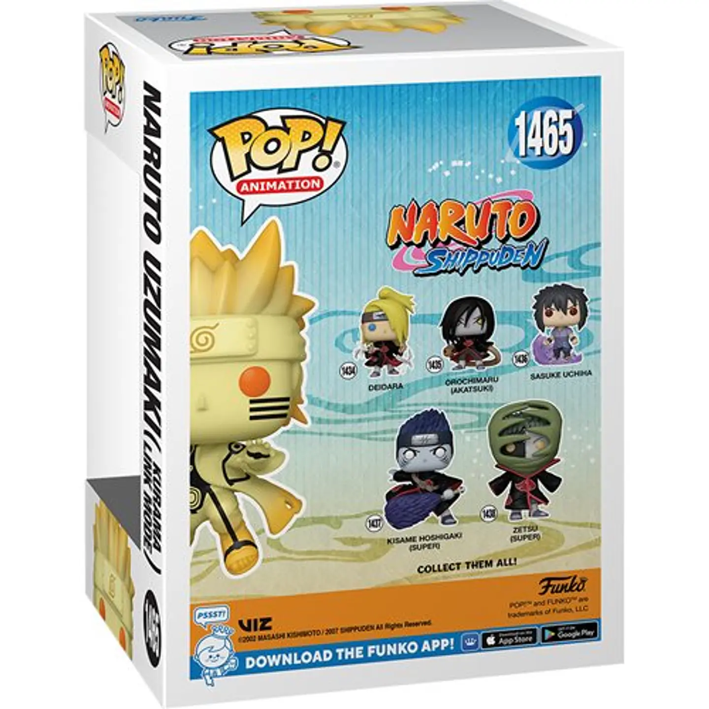 Funko Pop! Naruto Uzumaki (Kurama Link Mode) #1465 AAA Anime - Naruto Shippuden 5