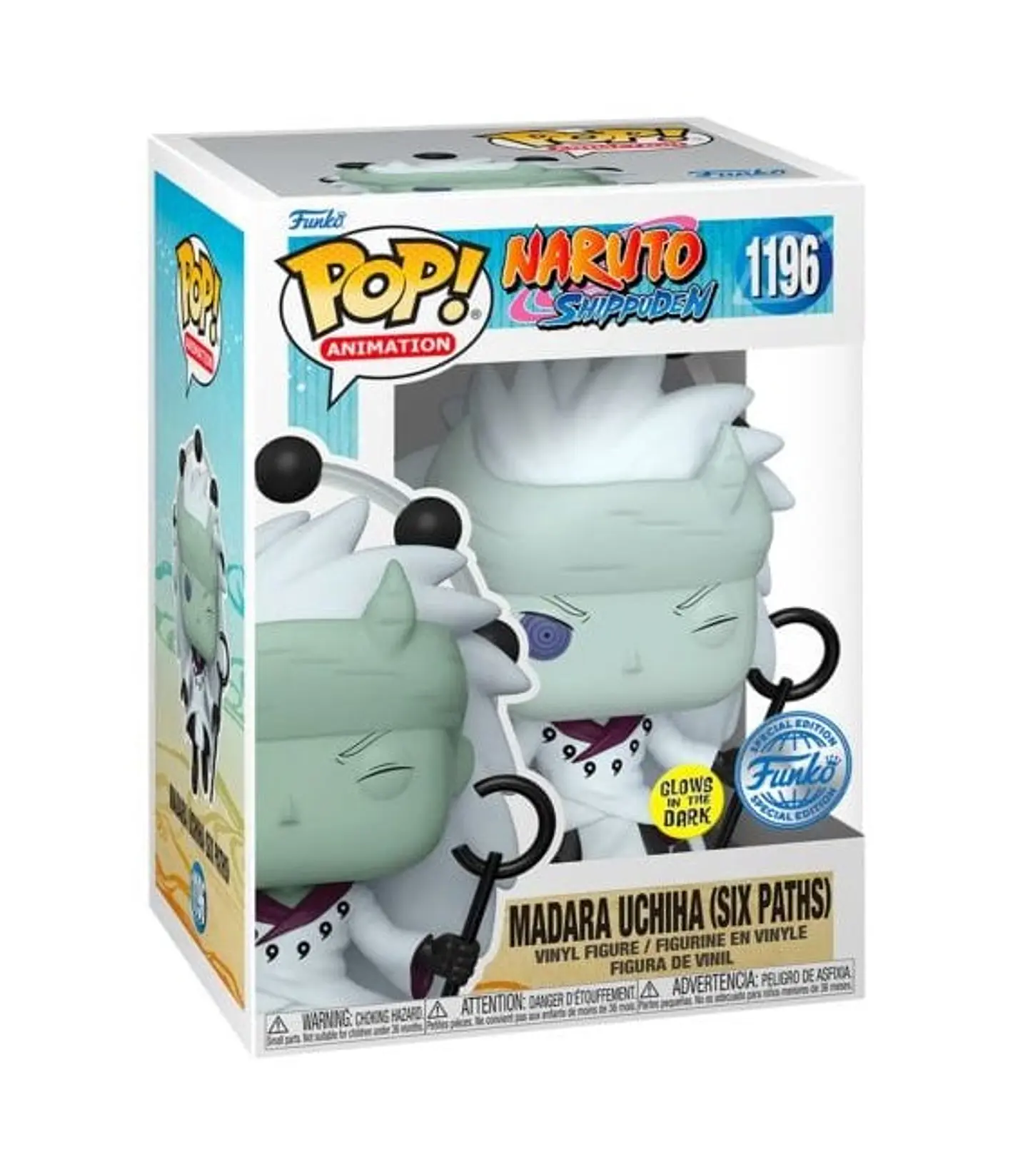 Funko Pop! Madara Uchiha (Six Paths) (Glows in the dark) #1196 Special Edition - Naruto Shippuden 1
