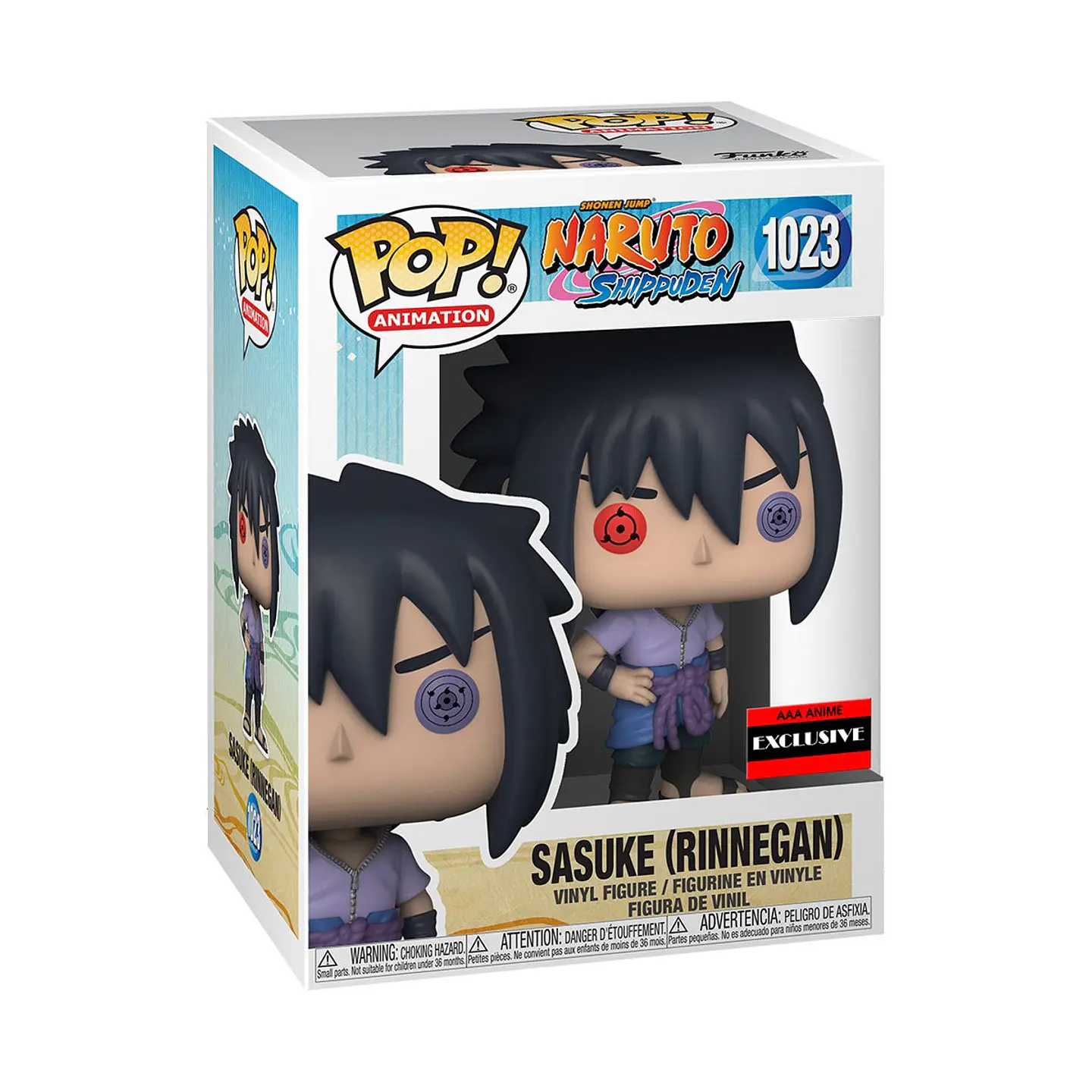 Funko Pop! Sasuke (Rinnegan) #1023 AAA Anime - Naruto Shippuden 1