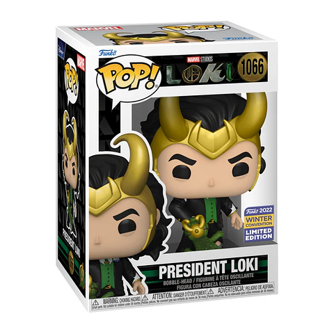 Funko Pop! President Loki #1066 Winter Convention 2022 - Marvel: Loki