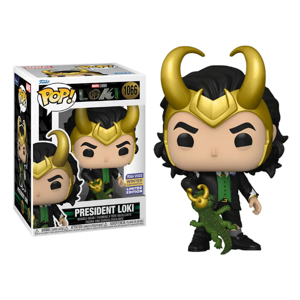 Funko Pop! President Loki #1066 Winter Convention 2022 - Marvel: Loki 3
