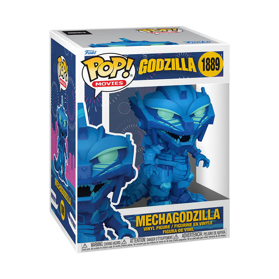 Funko Pop! Premium: Mechagodzilla #1889 (Deco) - Godzilla  1