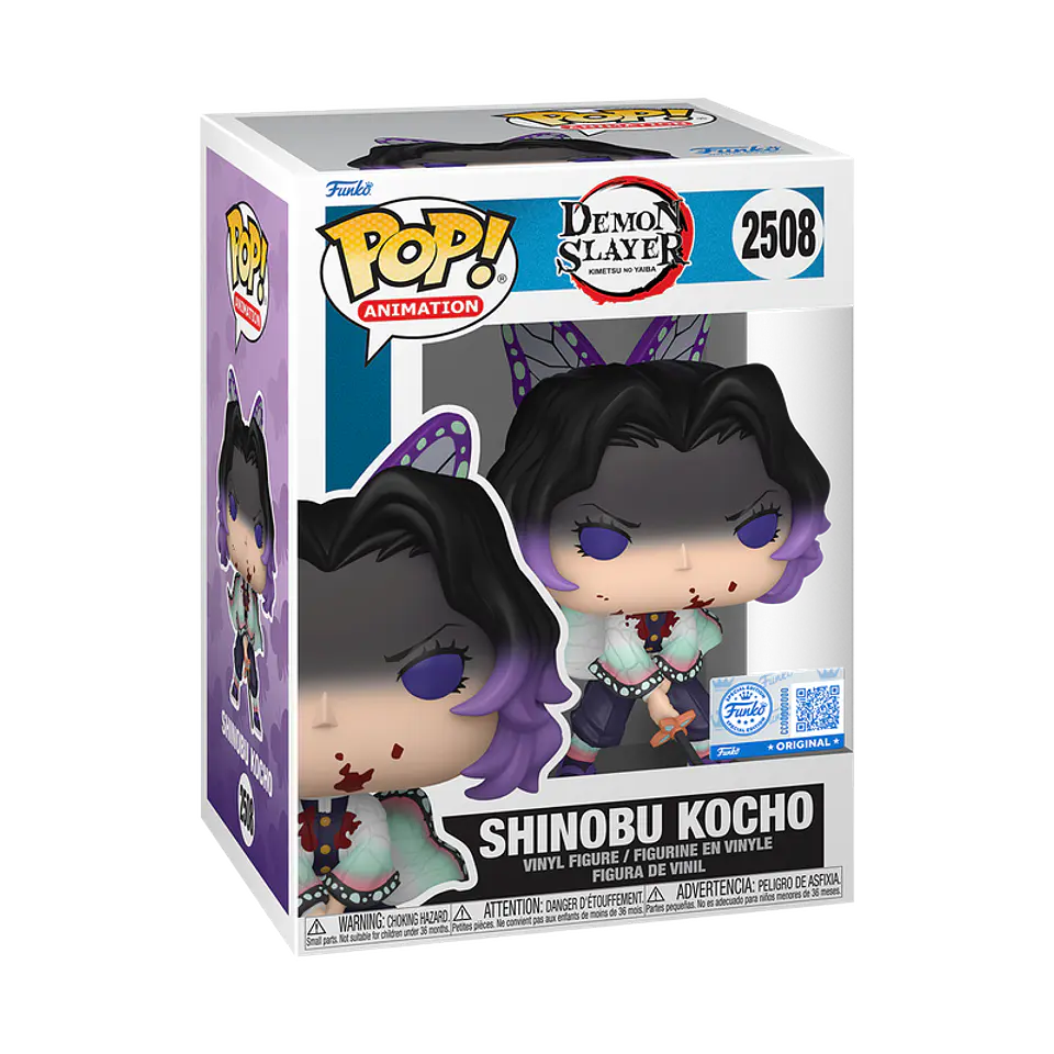 Funko Pop! Shinobu Kocho (Bloody) #2508 Funko Shop Exclusive - Demon Slayer 1