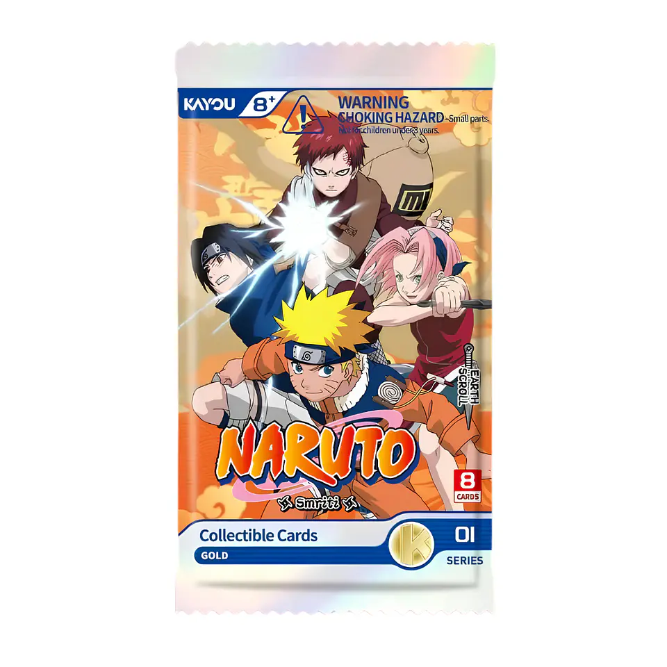 Cartas KAYOU Naruto Earth Scroll Series 1 | 8 cartas por sobre  2