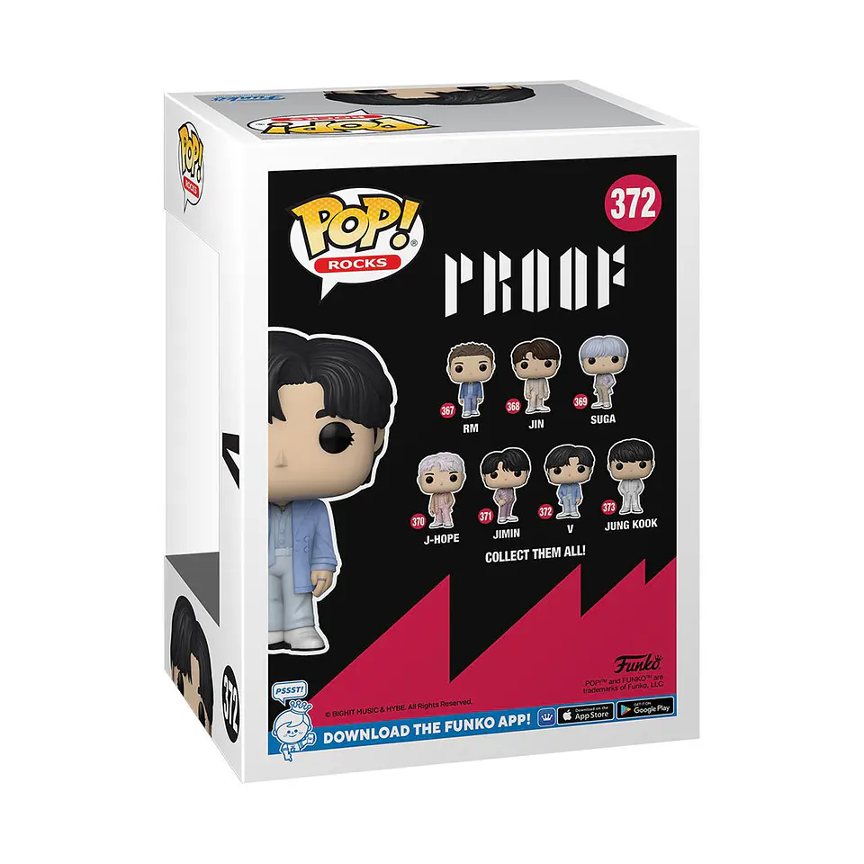 Funko Pop! V (Proof) #372 - Rocks: BTS 3