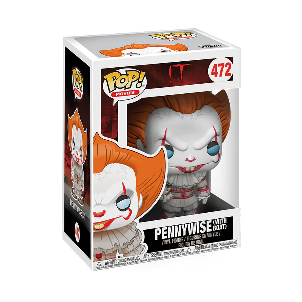 Funko Pop! Pennywise with boat #472 - It 1