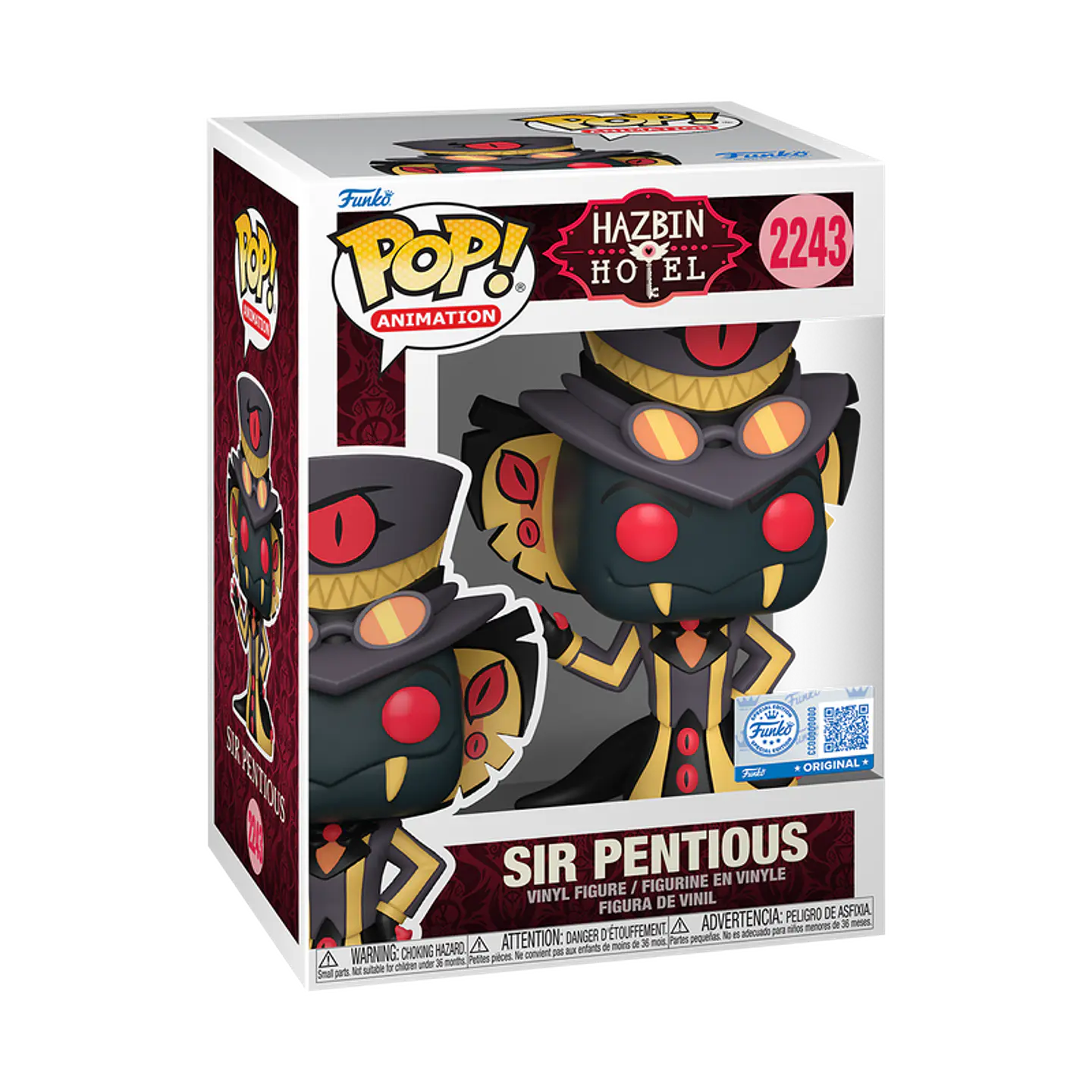 Funko Pop! Sir Pentious #2243 Specialty Series - Hazbin Hotel  1