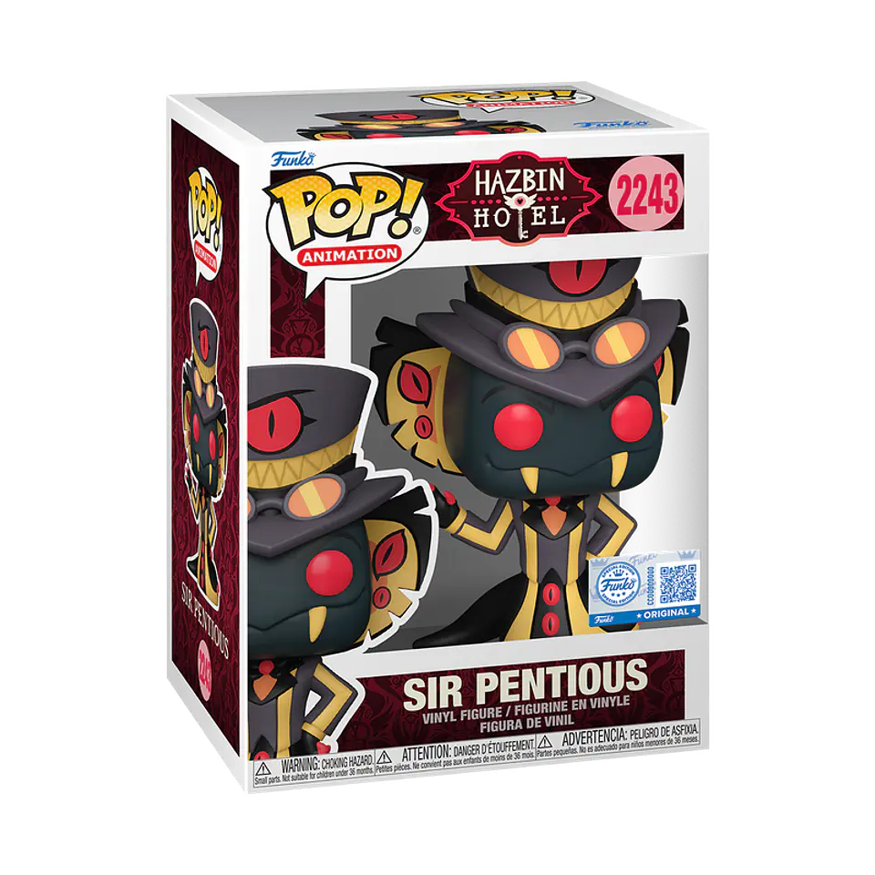 Funko Pop! Sir Pentious #2243 Specialty Series - Hazbin Hotel  1