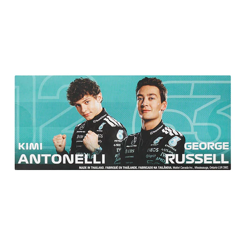 Hot Wheels Premium: Mercedes AMG Petronas Formula 1 Team 2pack - Kimi Antonelli & George Russell