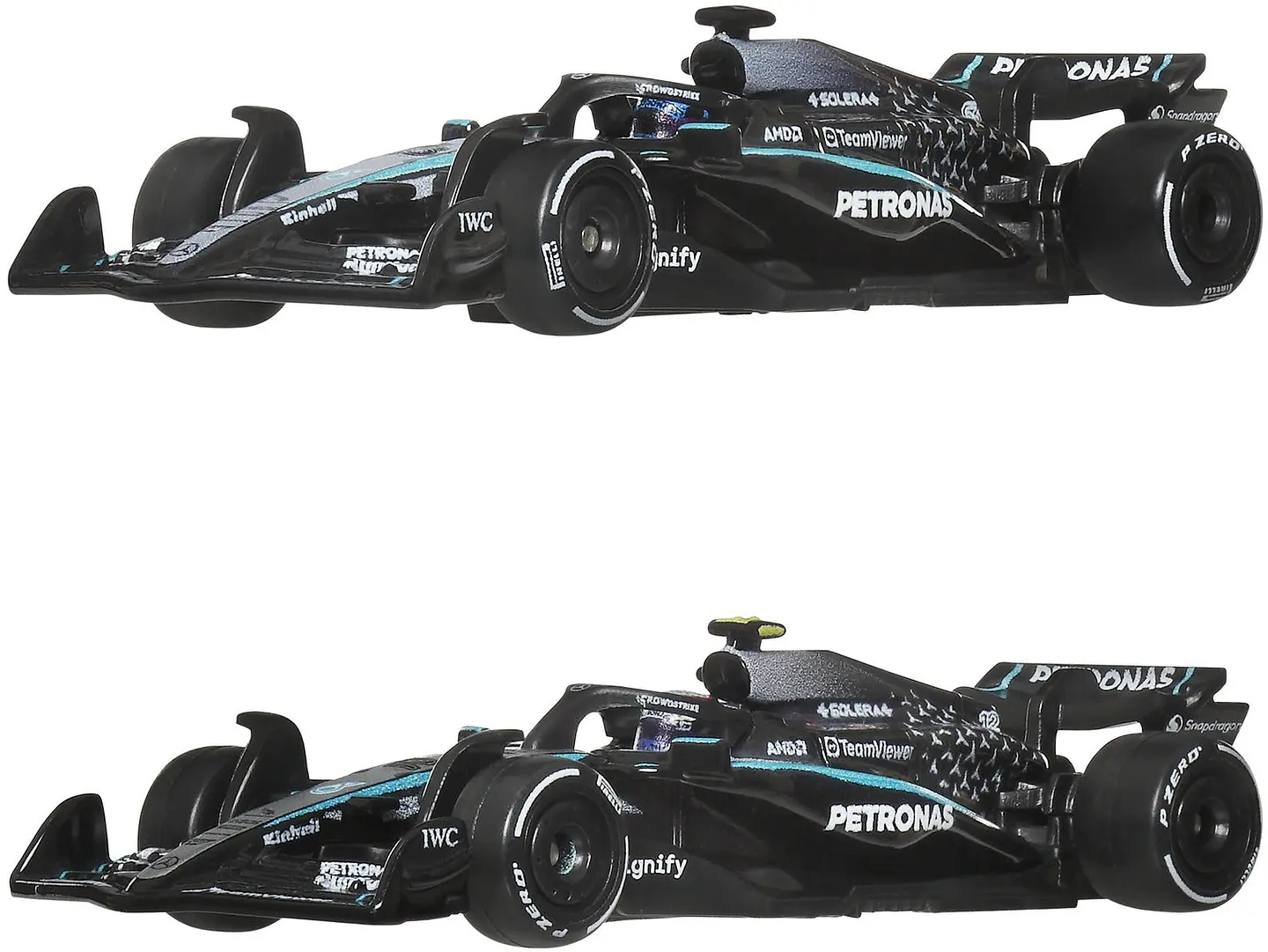 Hot Wheels Premium: Mercedes AMG Petronas Formula 1 Team 2pack - Kimi Antonelli & George Russell 3