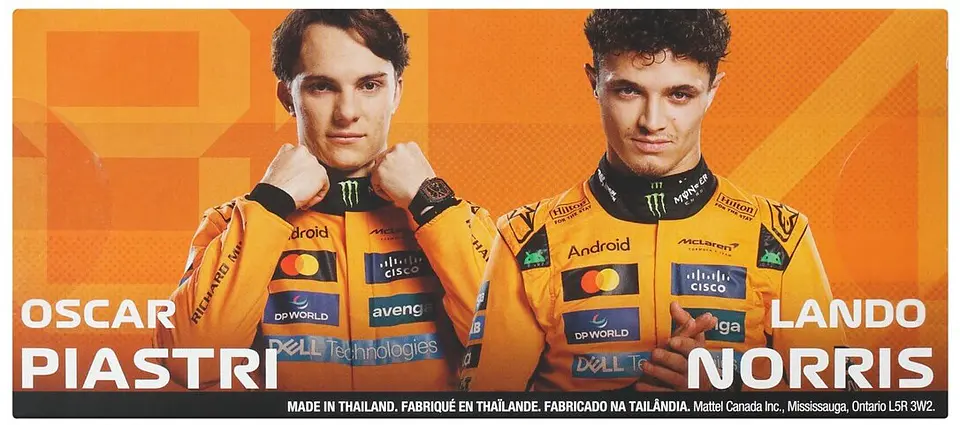 Hot Wheels Premium: McLaren Formula 1 Team 2pack - Lando Norris & Oscar Piastri  4
